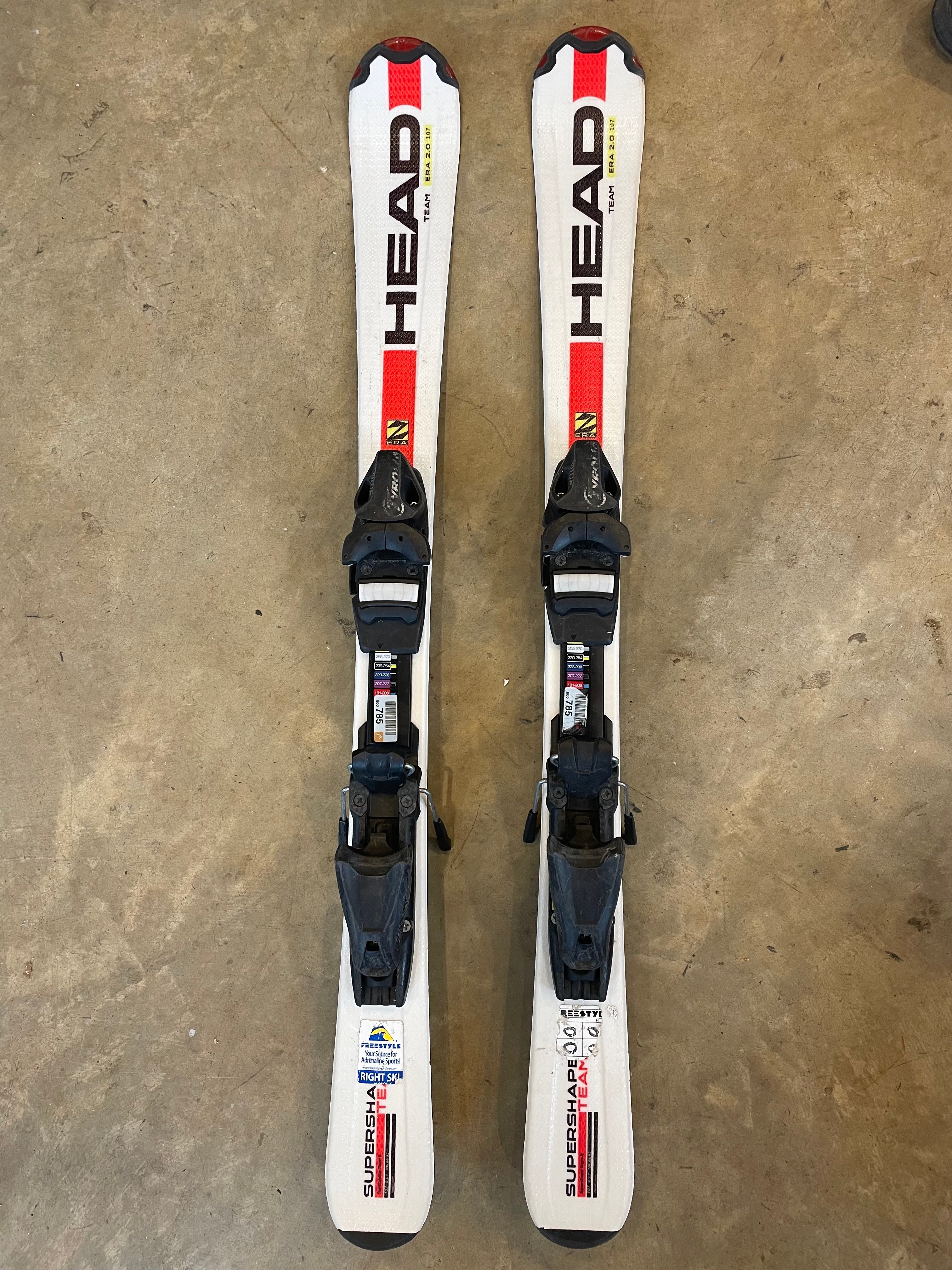 HEAD SuperShape Team Era 2.0 Kids Skis 107cm | SidelineSwap | Buy