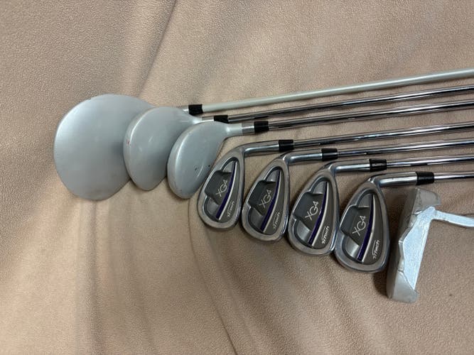 Men's Ti Tech XG4 Right Handed Clubs (Full Set) Regular Flex 8 Pieces (Used)