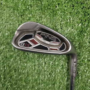 Ping G15 Pitching Wedge PW W Black Dot Dynamic Gold Regular Steel Mens RH 35.75"