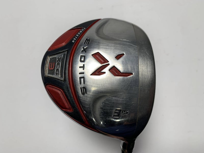 Tour Edge Exotics XCG3 3 Fairway Wood 15* Motore Exotics Regular Mens RH