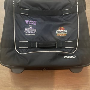 TCU Football 2009 Wheeled Garment Bag