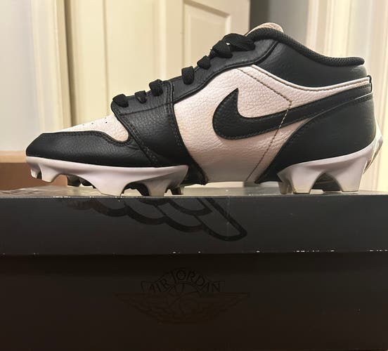 Nike Jordan 1 Panda TD Low top Cleats Mens 9.5