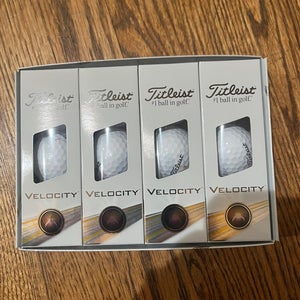 Titleist 12 Pack (1 Dozen) (New) Titleist Velocity Balls