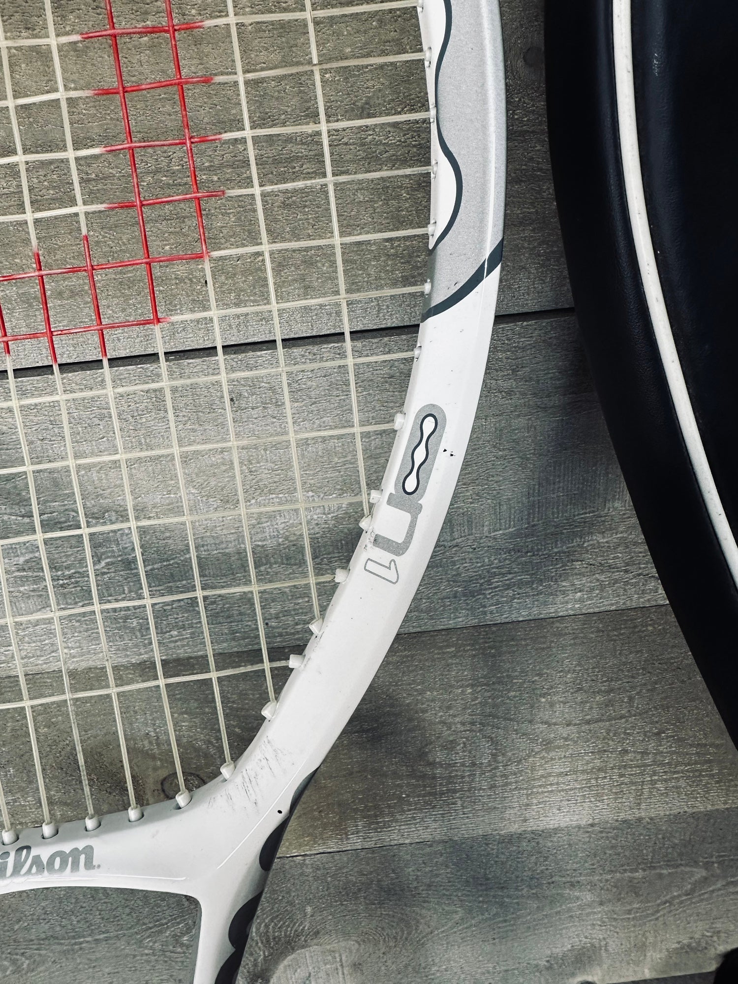 【デカラケ・115in】Wilson テニスラケット ncode n1 ホワイト Wilson N1 Ncode Oversize 115 Tennis Racquet 4 3/8” Grip Used