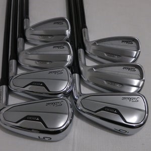 Titleist 2021 T200 & T100S Iron Set - 5-GW - Regular Graphite +0.5" Long - MINT