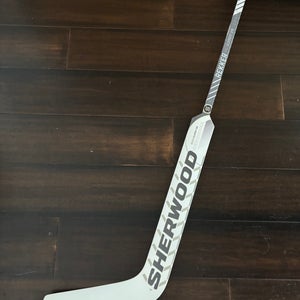 Senior Sher-Wood Rekker Full Right Goalie Stick 25" Paddle (New)