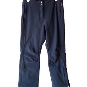 L.L.Bean Women's Black Fleece-Lined Skiing Snowboarding Winter Snow Pants~Size M