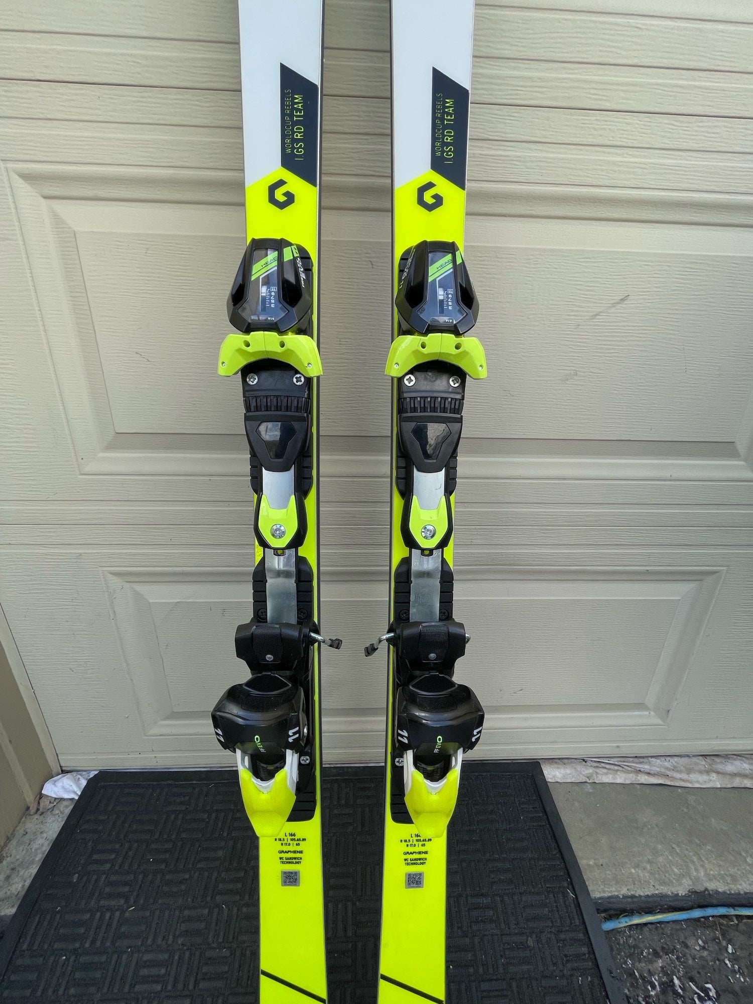 HEAD 166 GS Skis | SidelineSwap | Buy and Sell on SidelineSwap