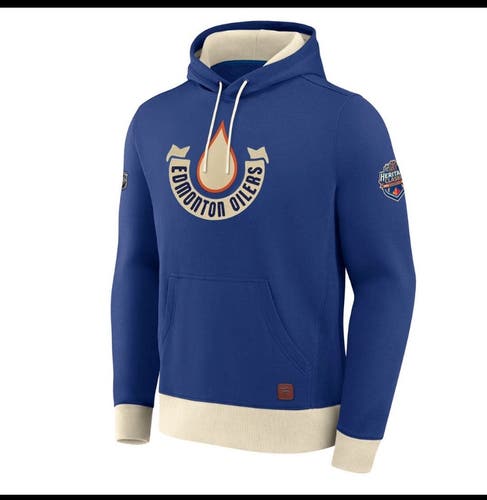 Men's Battle of Alberta Edmonton Oilers Heritage Classic Hoodie Large