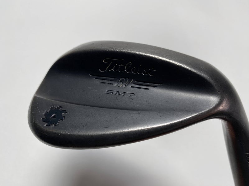 Titleist Vokey SM7 Jet Black 58* 12 D-Grind KBS 610 Wedge RH Midsize Grip