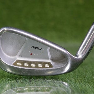 TAYLORMADE RAC OS 6 IRON W/ STIFF FLEX STEEL SHAFT, LEFTY