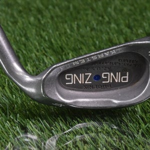 PING ZING BLUE DOT KARSTEN 4 IRON W/ PING JZ STIFF FLEX STEEL SHAFT