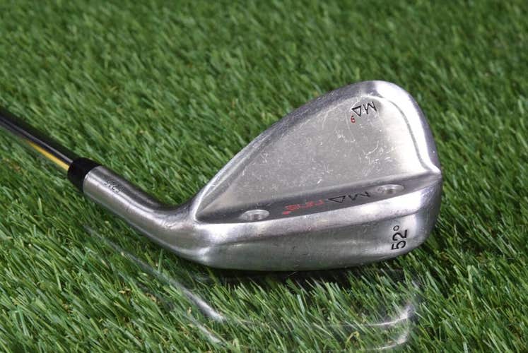 MA-NINE 52 15 ATTACK WEDGE W/ TRUE TEMPER DYNALITE 110 WEDGE FLEX STEEL SHAFT