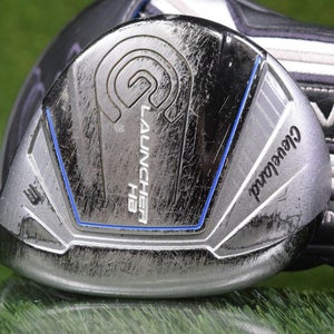 CLEVELAND GOLF LAUNCHER HB 15 3 WOOD W/ MIYAZAKI 5R REGULAR FLEX GRAPHITE SHAFT