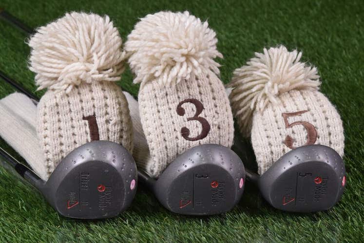 TAYLORMADE SYSTEM 2 TOUR PREFERRED DRIVER +3 +5 WOOD SET REGULAR, ALL ORIGINAL