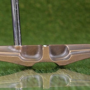 VINTAGE ALL ORIGINAL OLD MASTER TT4 35 BLADE PUTTER W/ OLD MASTER SUR FIT GRIP