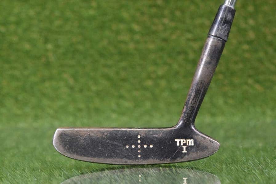 SPALDING TOUR PRO MODEL I TPM 1 35 BLADE PUTTER W/ SPALDING GRIP