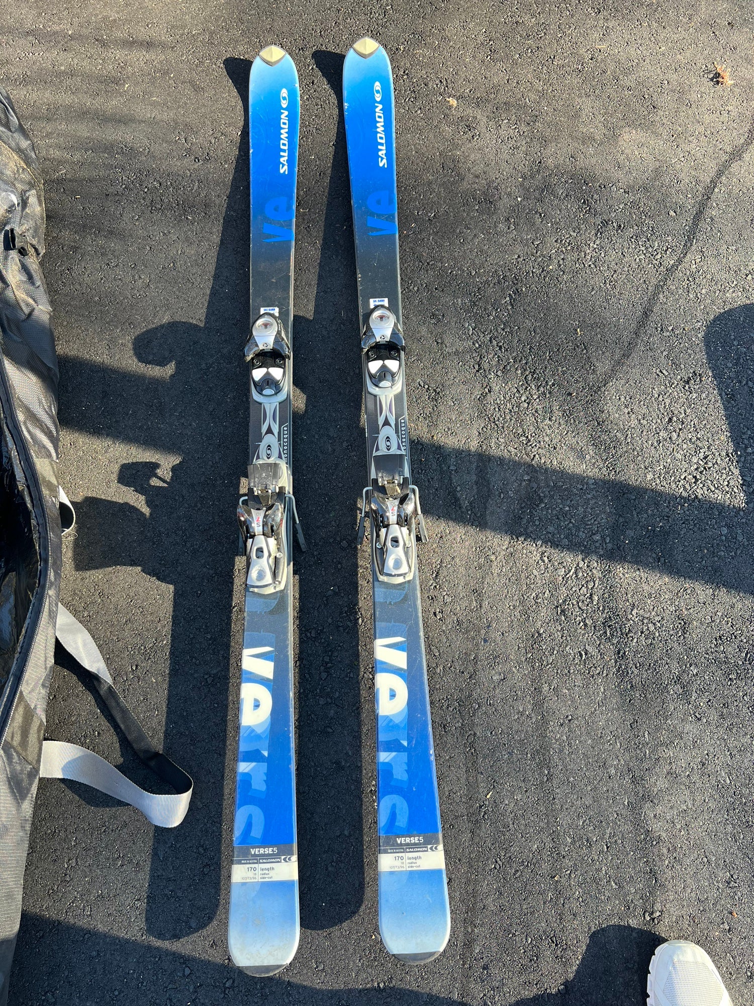 スキー 29-29.5 Salomon Verse 5 Salomon Verse 5 Skis 170 cm With Bindings (Used) Skis