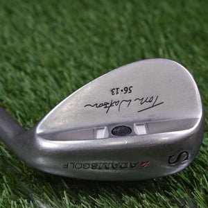 ADAMS GOLF TOM WATSON 56 13 SAND S WEDGE W/ PERFORMANCE LITE WEDGE FLEX SHAFT