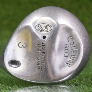 CALLAWAY GOLF BIG BERTHA WAR BIRD 3 WOOD W/ HARRISON PRO GRAPHITE SHAFT