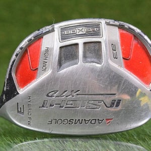 ADAMS GOLF A3 INSIGHT XTD BOXER 3 HYBRID W/ PING TFC 169 F SR SENIOR FLEX SHAFT