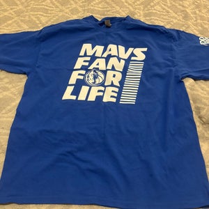 Dallas Mavericks NBA Fan For Life Adult XL Shirt New