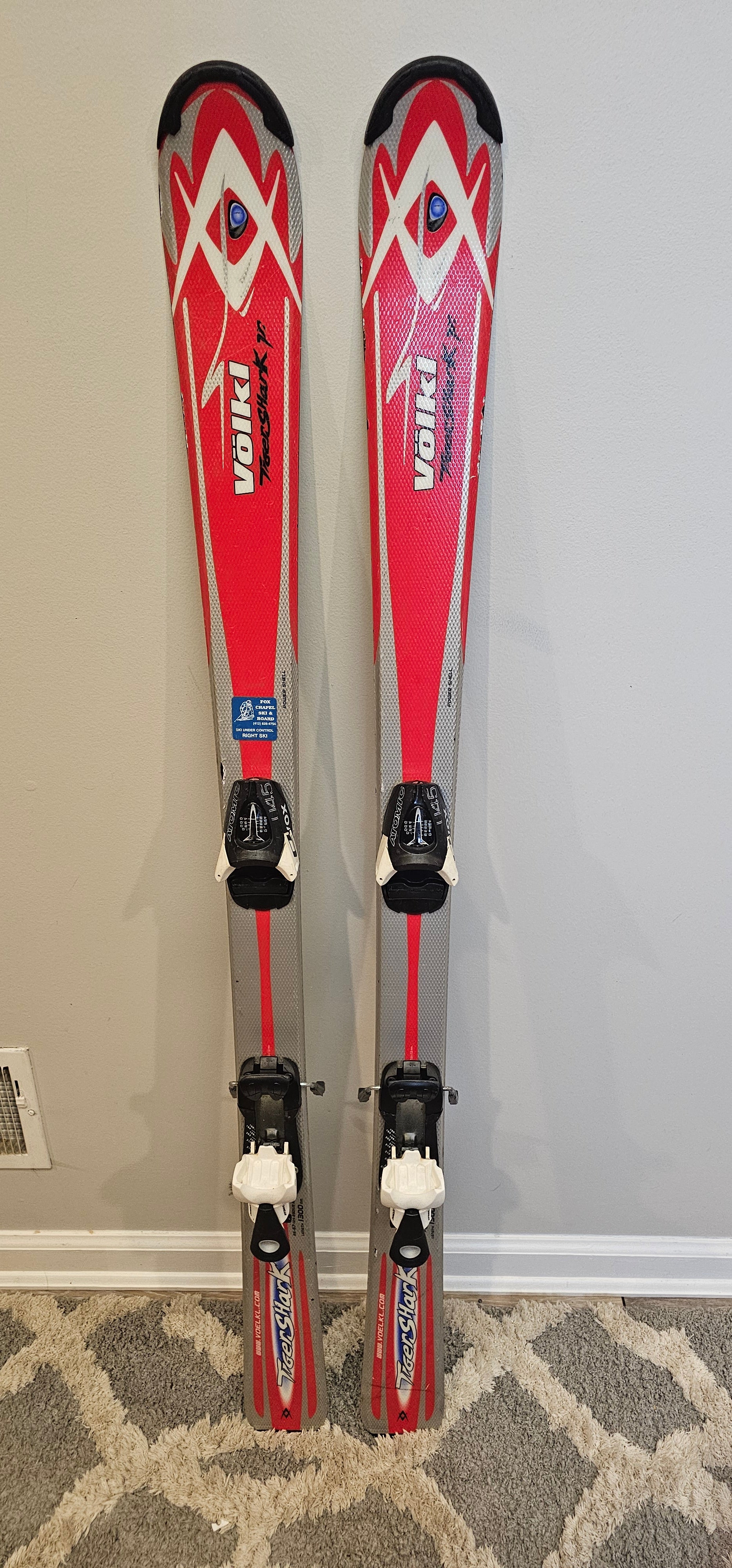 volkl TIGERSHARK 161cm skis VOLKL TIGERSHARK, XTD woodcore +