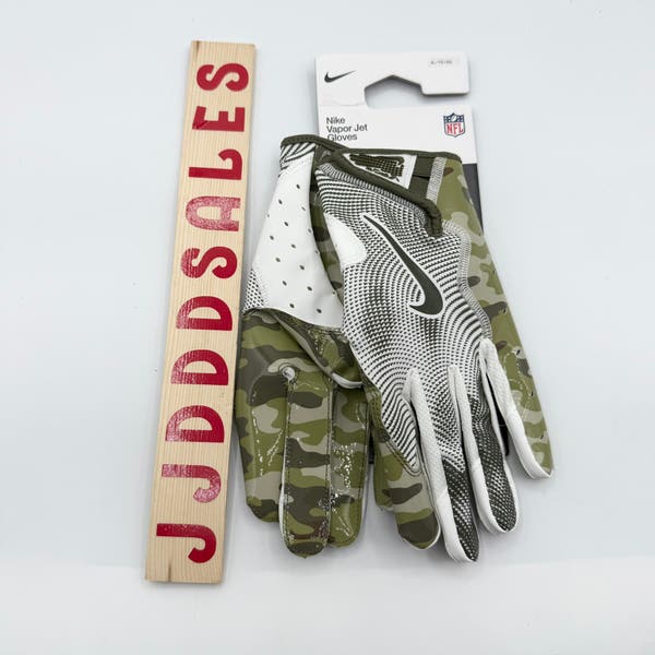グローブ NIKE VAPOR JET 3.0 GLOVE CAMO M Nike Vapor Jet 8.0 Football Gloves White Camo NFL Issued RARE