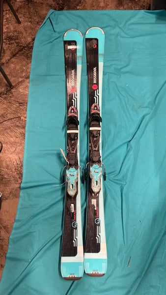 Women's Rossignol 142 cm All Mountain Skis With Bindings Max Din 10 (Used)