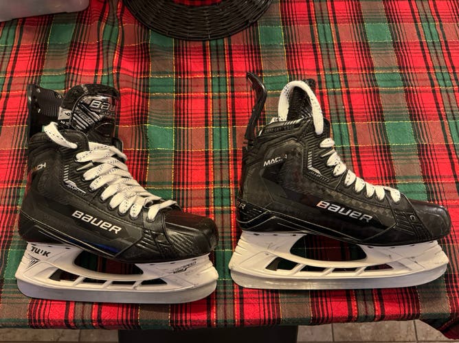 Bauer Regular Width  9 (Used) Supreme Mach Hockey Skates
