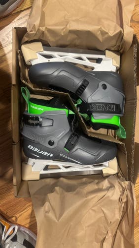 New 2024 Bauer Senior 10/10.5 Konekt HF2 Hockey Goalie Skates