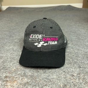 Vintage Nascar Mens Hat Adjustable Black White Logo Athletic Jeff Burton 99