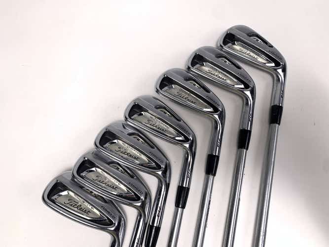 Titleist 714 AP2 Iron Set 4-PW KBS Tour C-Taper 120g Stiff Steel Mens RH