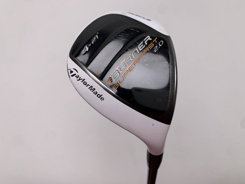 TaylorMade Burner Superfast 2.0 4 Hybrid 21* REAX Regular Mens RH Midsize Grip