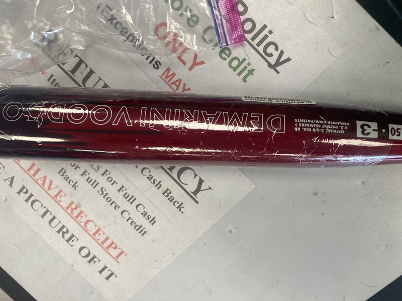DeMarini BBCOR Certified Alloy 28 oz 31" (New) Voodoo One Bat