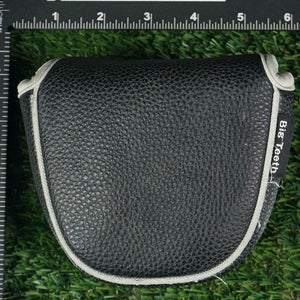 BIG TEETH PUTTER HEADCOVER, BLACK, GRAY