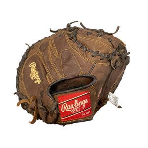 Rawlings Right Hand Throw Catcher's PCM30 Baseball Glove 33" (Used)