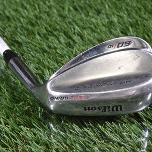 WILSON HARMONIZED SOLE GRIND 60 10 LOB WEDGE W/ HARMONIZED WEDGE FLEX SHAFT