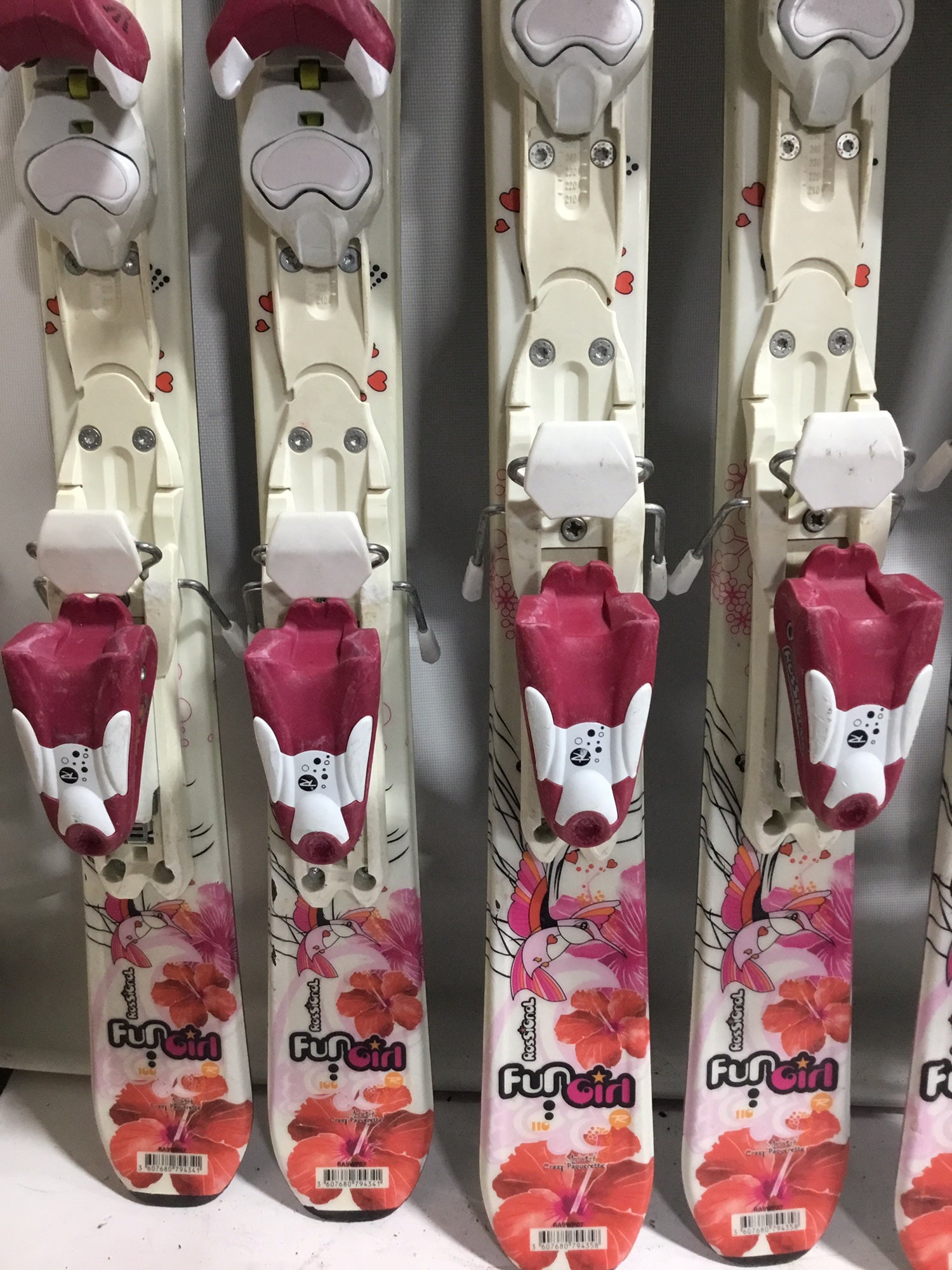 Rossignol FunGirl Ski Size 100, 110, 120, 130 | SidelineSwap | Buy