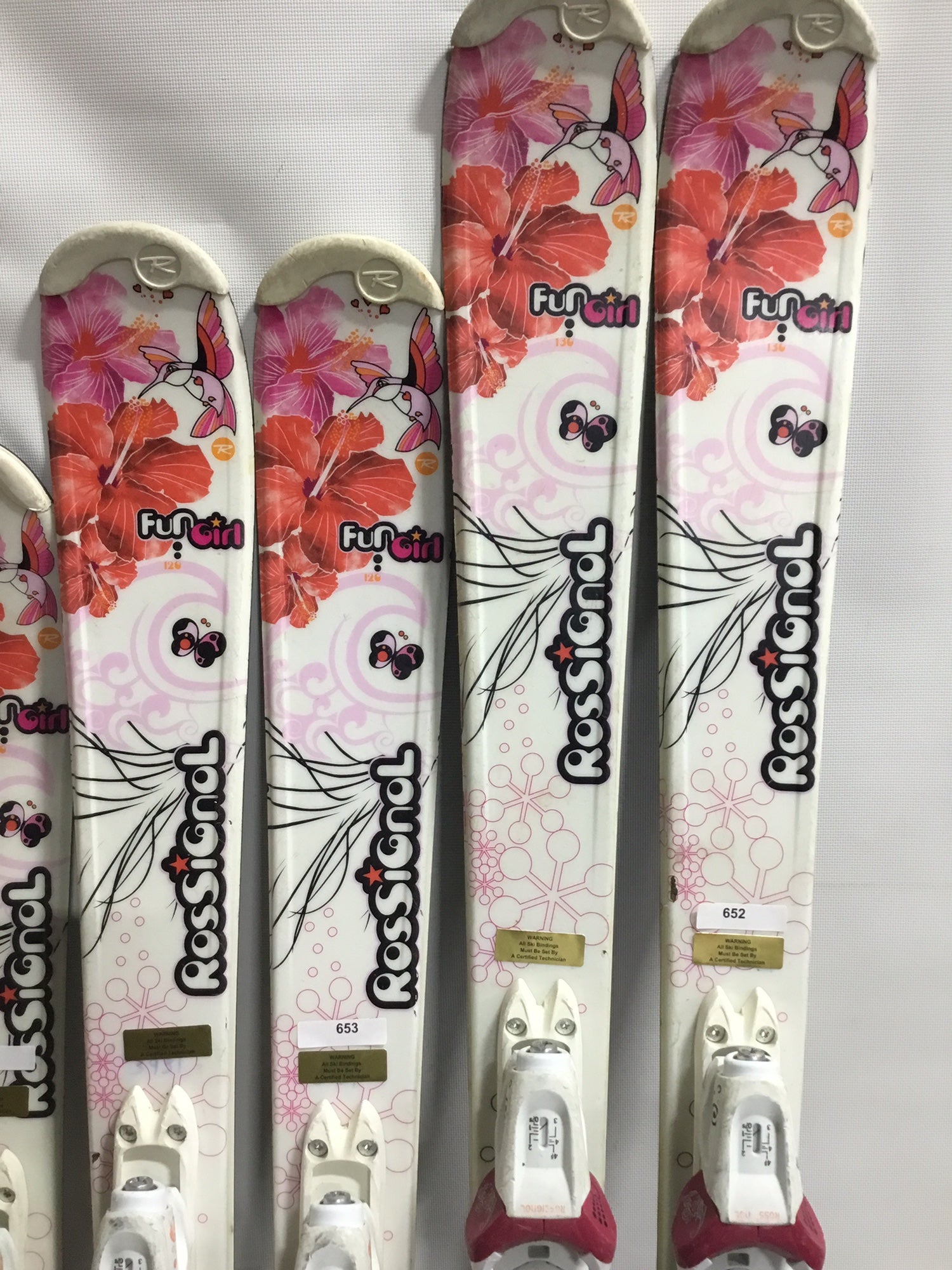 Rossignol FunGirl Ski Size 100, 110, 120, 130 | SidelineSwap | Buy