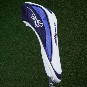 SNAKE EYES INDIGO 3 FAIRWAY WOOD LADIES WOMENS HEADCOVER WHITE & BLUE ~ L@@K!!