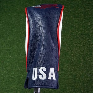 USA FLAG MAP VARIABLE NUMBERS FAIRWAY WOOD GOLF HEADCOVER ~ L@@K!!
