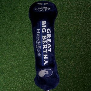 CALLAWAY GREAT BIG BERTHA HAWK EYE TITANIUM 1 DRIVER HEADCOVER ~ L@@K!!