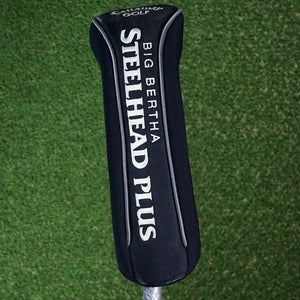 CALLAWAY BIG BERTHA STEELHEAD PLUS 1 DRIVER HEADCOVER ~ L@@K!!