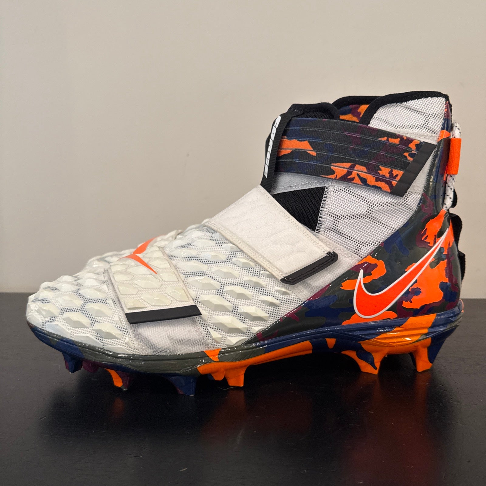 camo football cleats
