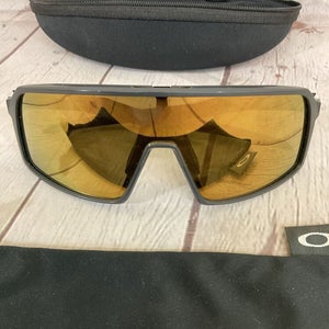 Oakley Mens Radar EV Path Rectangular Sunglasses Comfort Bridge Matte Carbon 24K