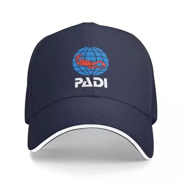 PADI Logo Hat Unisex, Men's, Women's Baseball Ball Cap Scuba Diving ...