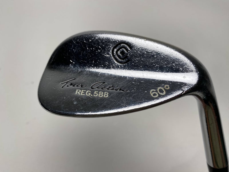 Cleveland 588 Chrome Lob Wedge 60* Wedge Steel Mens RH