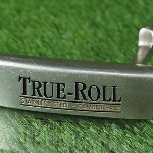 TRUE ROLL BLADE PUTTER 33.5 STAINLESS STEEL CAMBER FACE RH