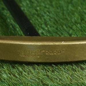 THE PROBE 20/20 BLADE PUTTER 34.5 CENTER SHAFTED TITANIUM MAGNESIUM COMPOSITE